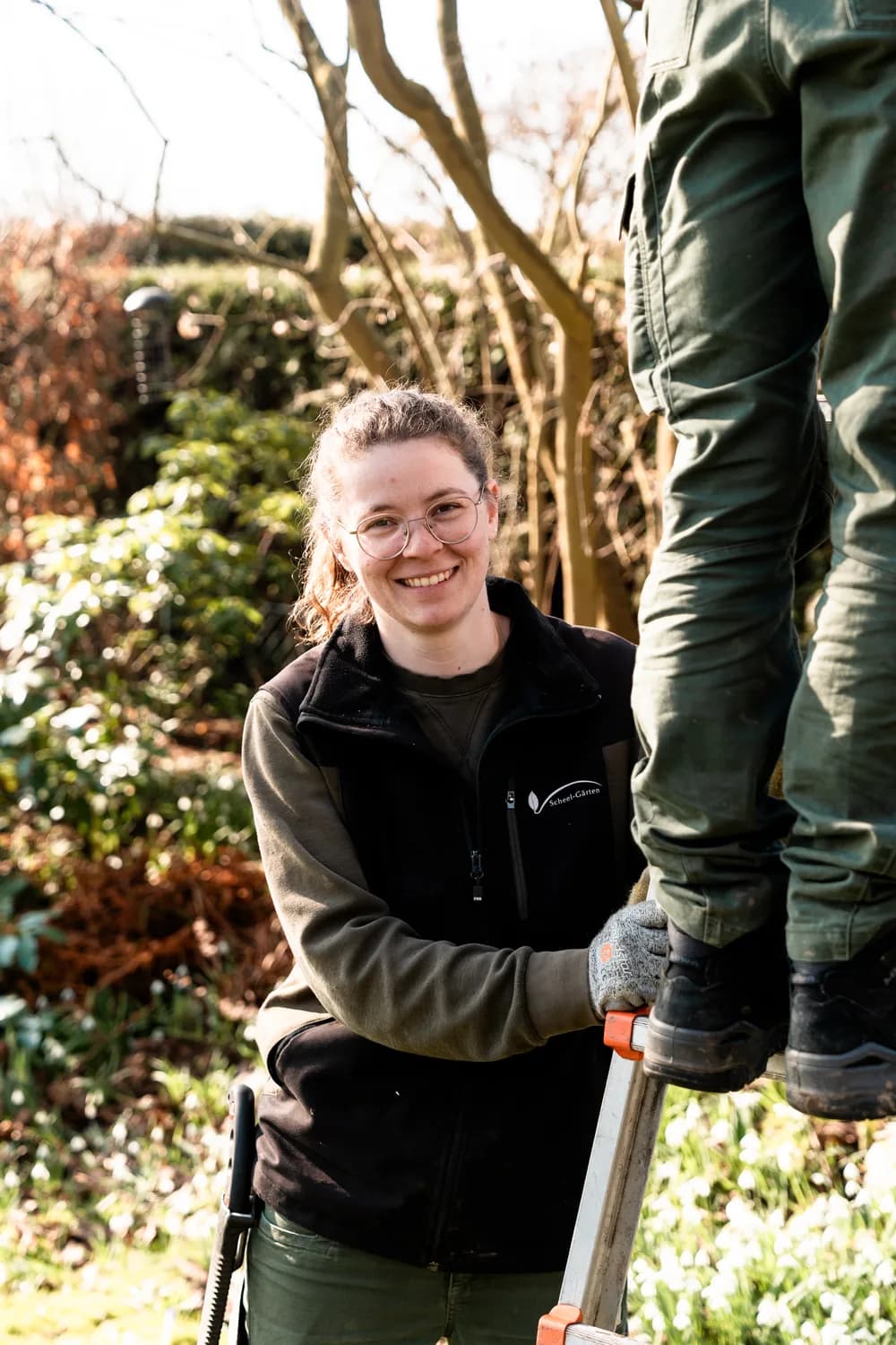 Porträt von Anna aus dem Team der Scheel-Gärten