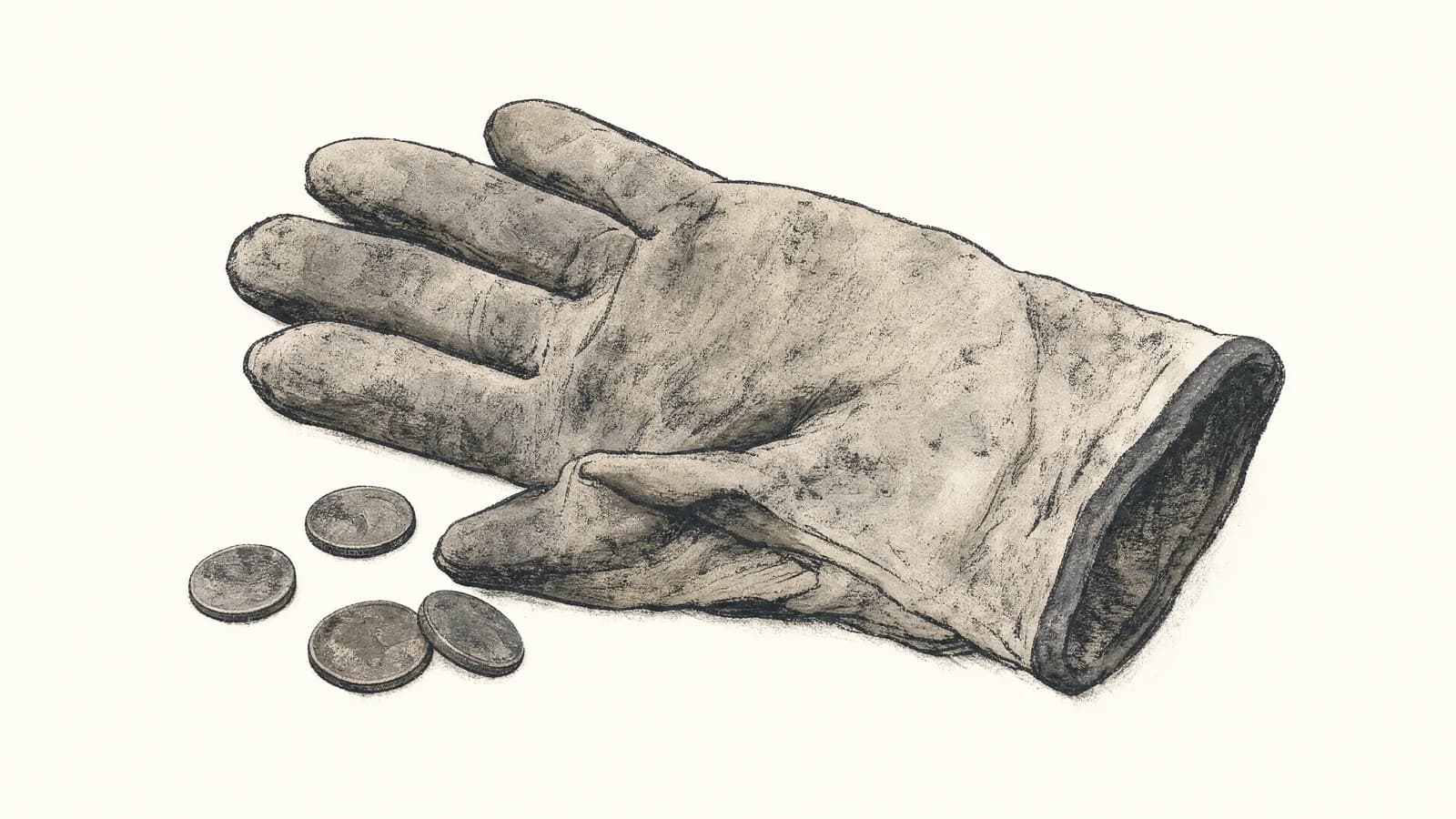 Triste Illustration: Tarif oder drunter, Akkord-Druck woanders